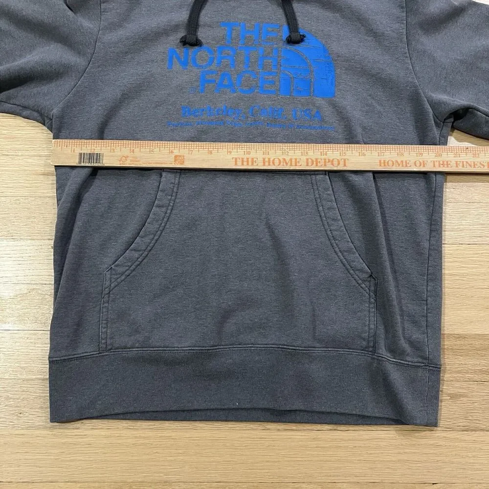 The North Face‎ Sweater Mens Medium Gray Pullover Comfort Hoodie Casual Classic
